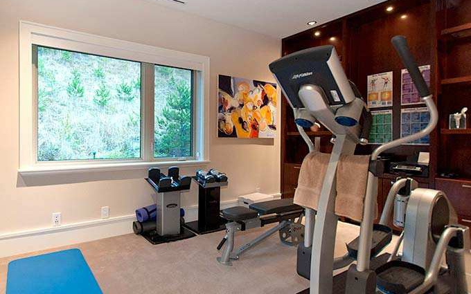 于都装修设计室内家庭健身房，让自己过上健康生活